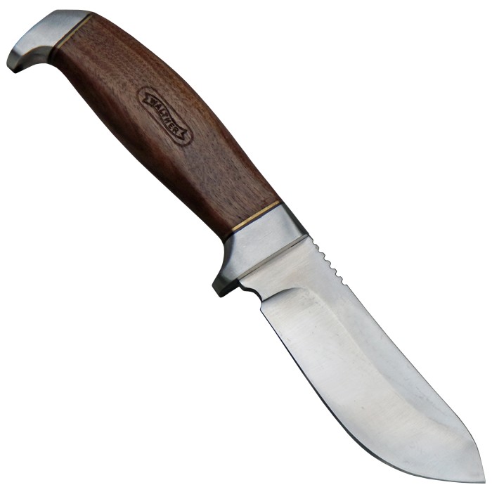Walther Premium Skinner hunting knife walnut
